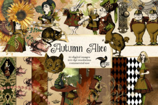 Download Autumn Alice Digital Scrapbook Kit - Book Collection