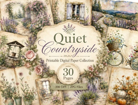 Download Vintage Garden Book Journal Papers - Book Collection