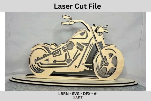 Download Laser Cut File Chopper, Lampe, Geschenk - Premium Resources