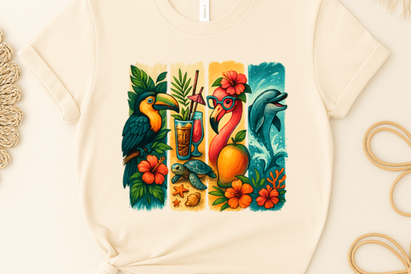 Download Beach Animal Summer Beach T-shirt Png - Premium Resources